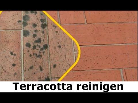 Terracotta Fliesen reinigen und pflegen